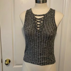 American eagle grey tank top